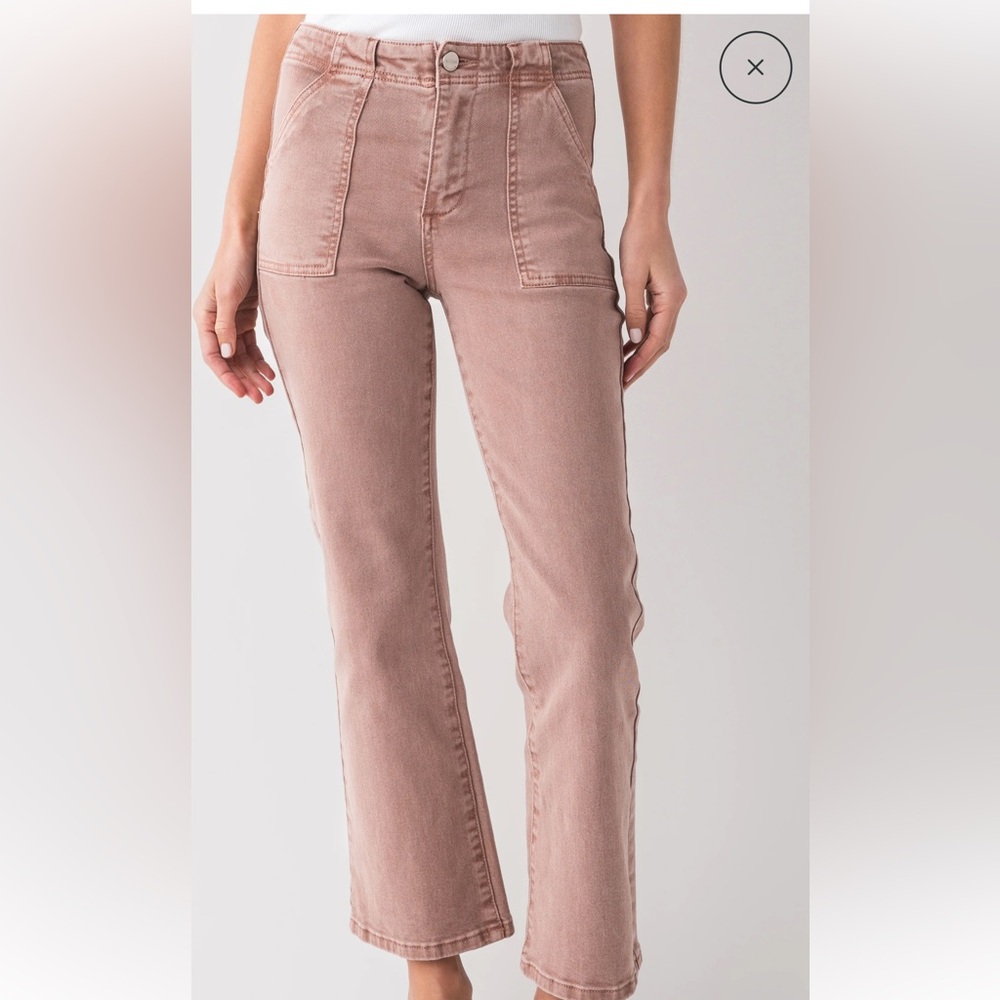 Risen Rosie Ankle Flair Jeans Size 30 - Picture 2 of 12